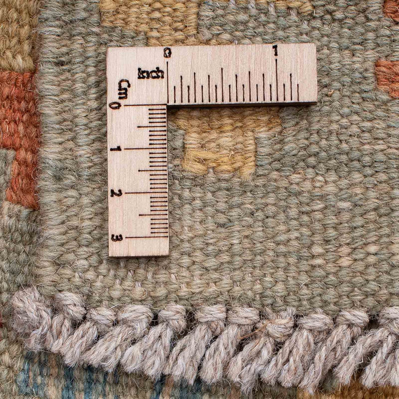 Tapis de couloir Tapis Kelim - Splash - 199 x 64 cm - multicolore