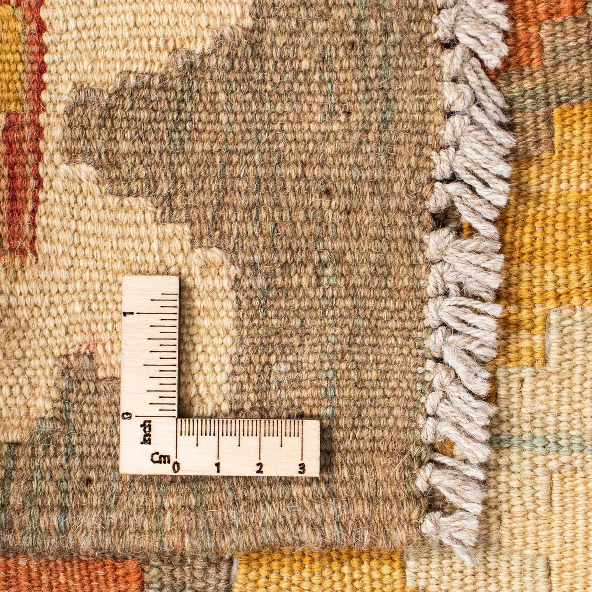 Tapis de couloir Tapis Kelim - Oriental - 190 x 71 cm - beige