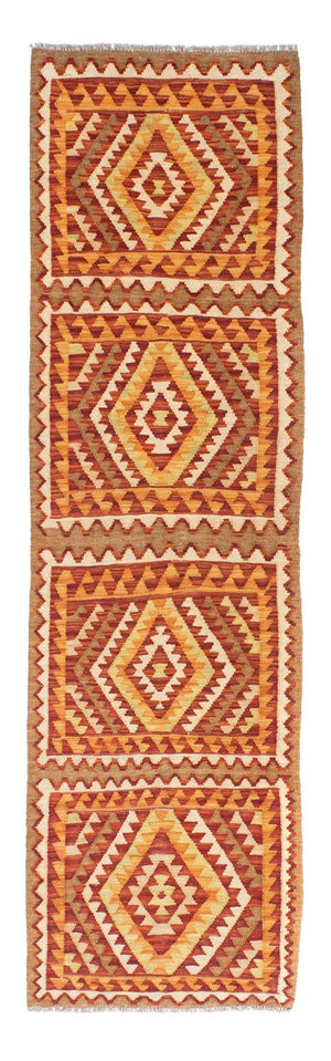 Tapis de couloir Tapis Kelim - Oriental - 231 x 62 cm - marron