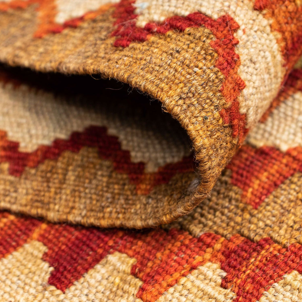 Tapis de couloir Tapis Kelim - Oriental - 231 x 62 cm - marron