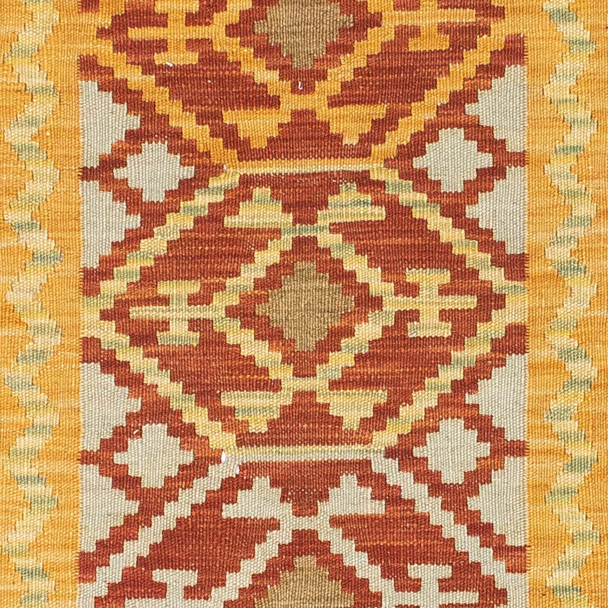 Tapis de couloir Tapis Kelim - Oriental - 195 x 73 cm - rouge