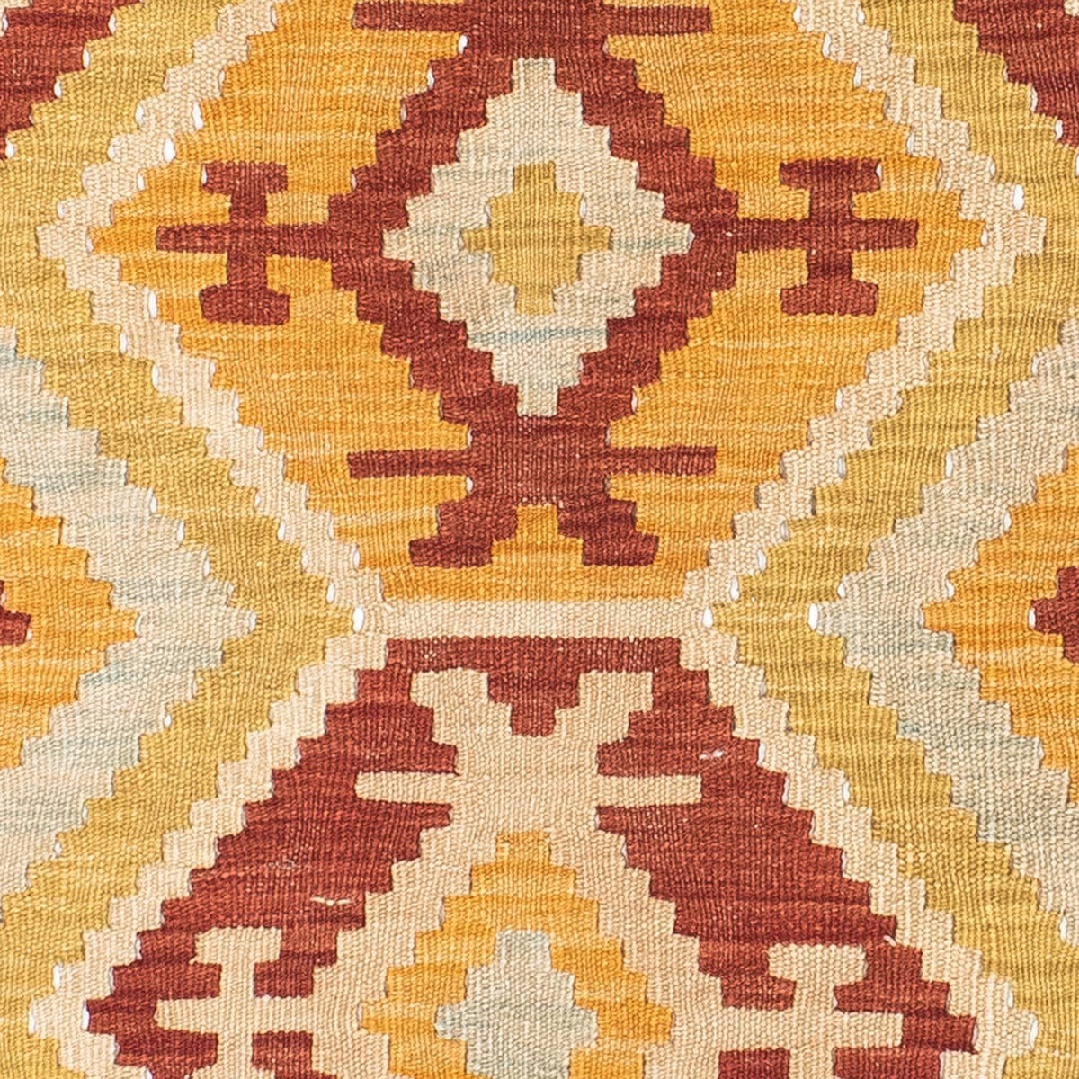 Tapis de couloir Tapis Kelim - Oriental - 197 x 70 cm - beige