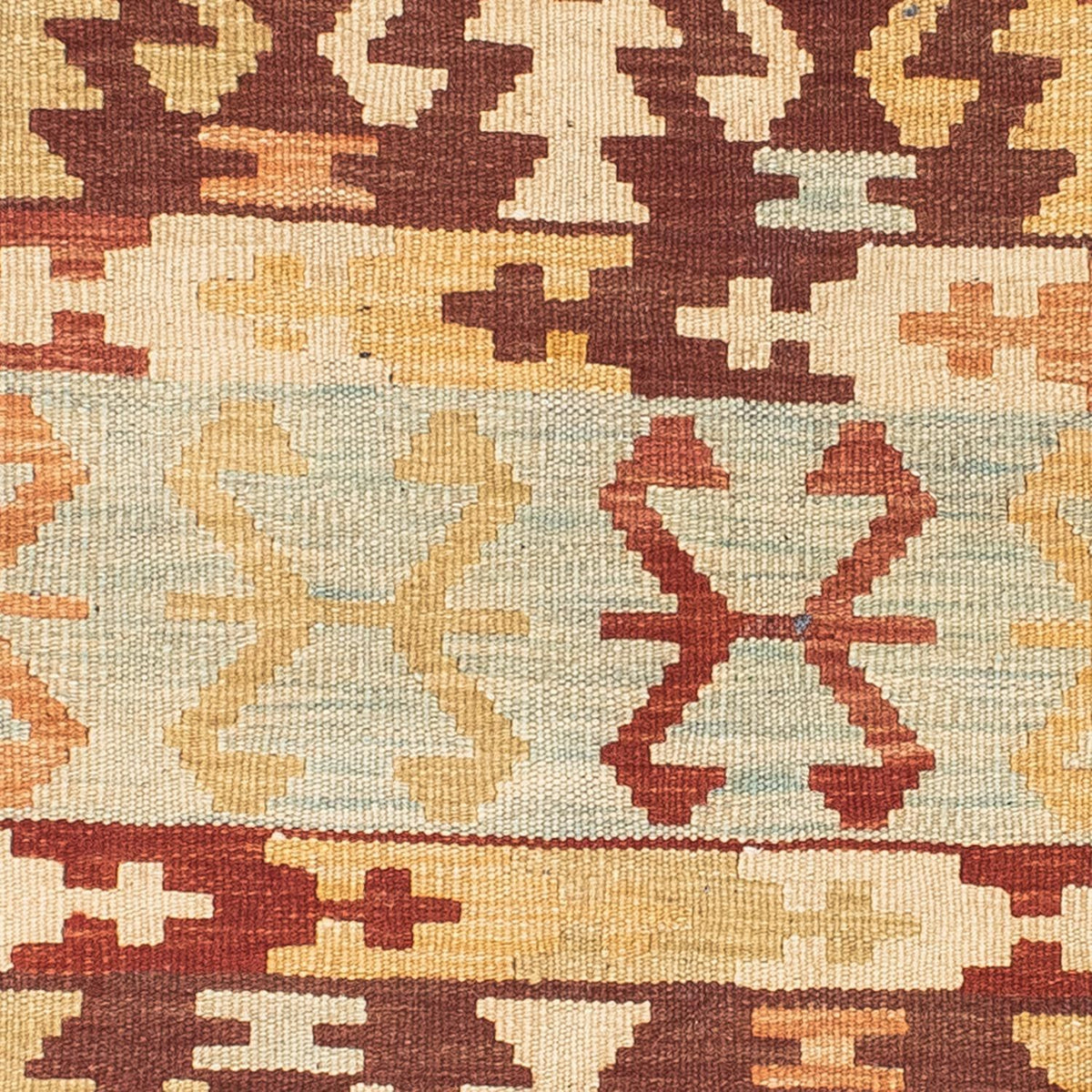 Tapis de couloir Tapis Kelim - Oriental - 209 x 72 cm - multicolore