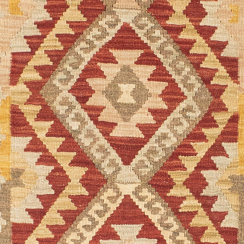 Tapis de couloir Tapis Kelim - Oriental - 198 x 73 cm - beige