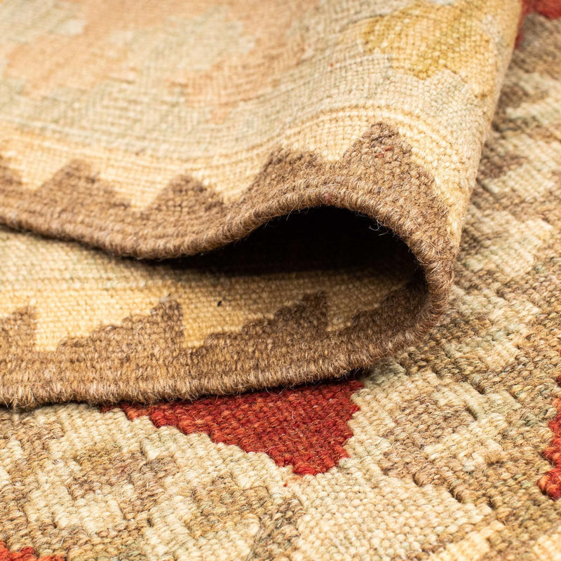Tapis de couloir Tapis Kelim - Oriental - 198 x 73 cm - beige