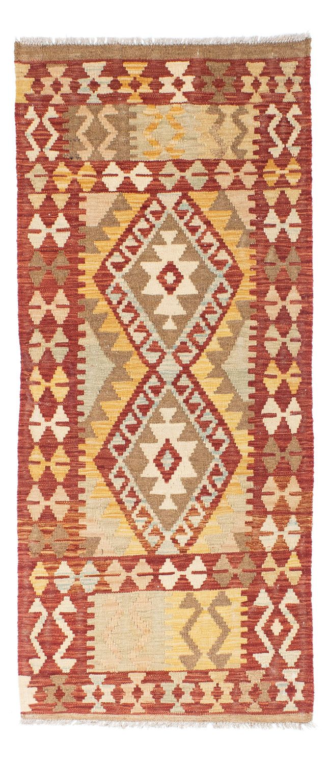 Tapis de couloir Tapis Kelim - Oriental - 187 x 71 cm - rouille