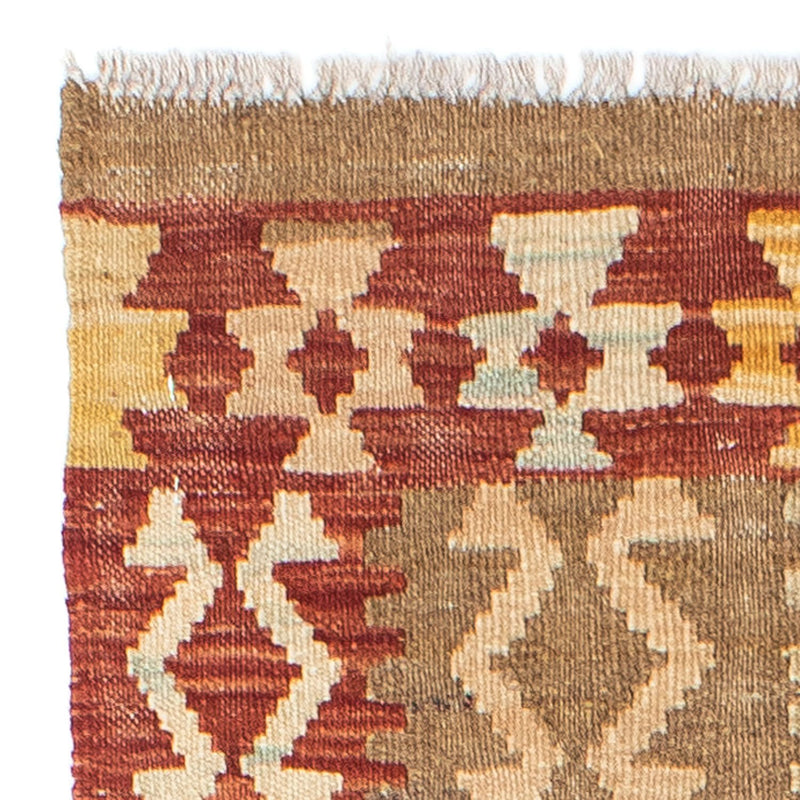 Tapis de couloir Tapis Kelim - Oriental - 187 x 71 cm - rouille