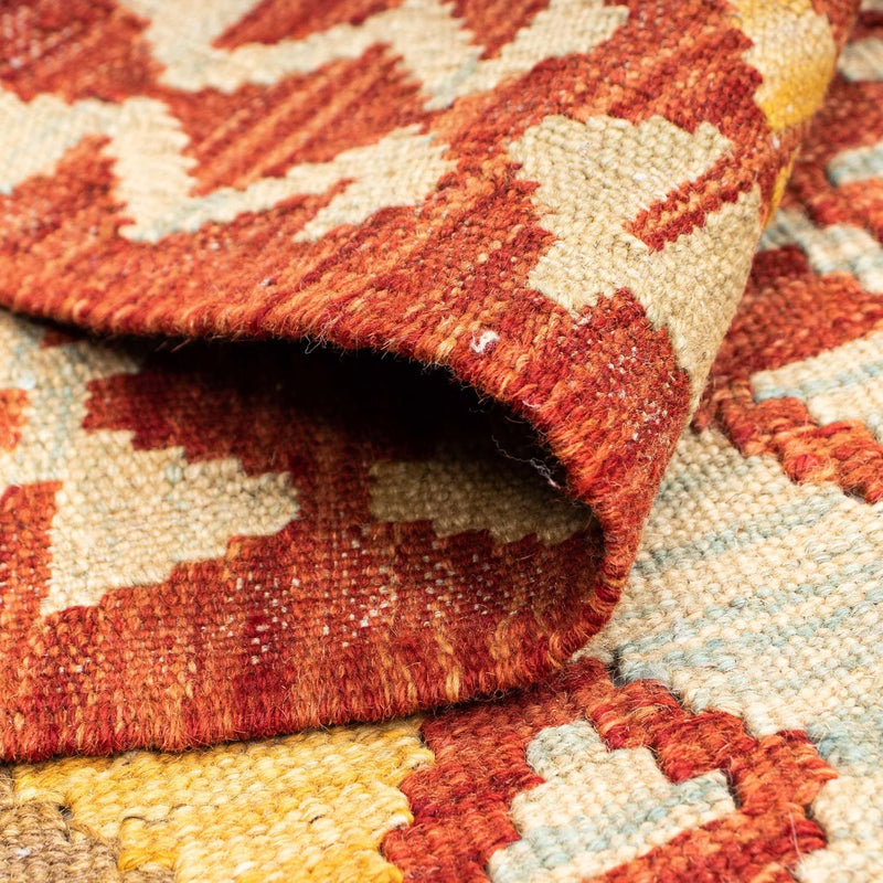 Tapis de couloir Tapis Kelim - Oriental - 187 x 71 cm - rouille