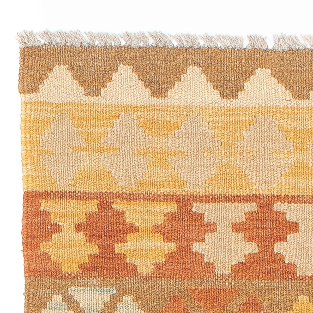 Tapis de couloir Tapis Kelim - Splash - 194 x 65 cm - multicolore