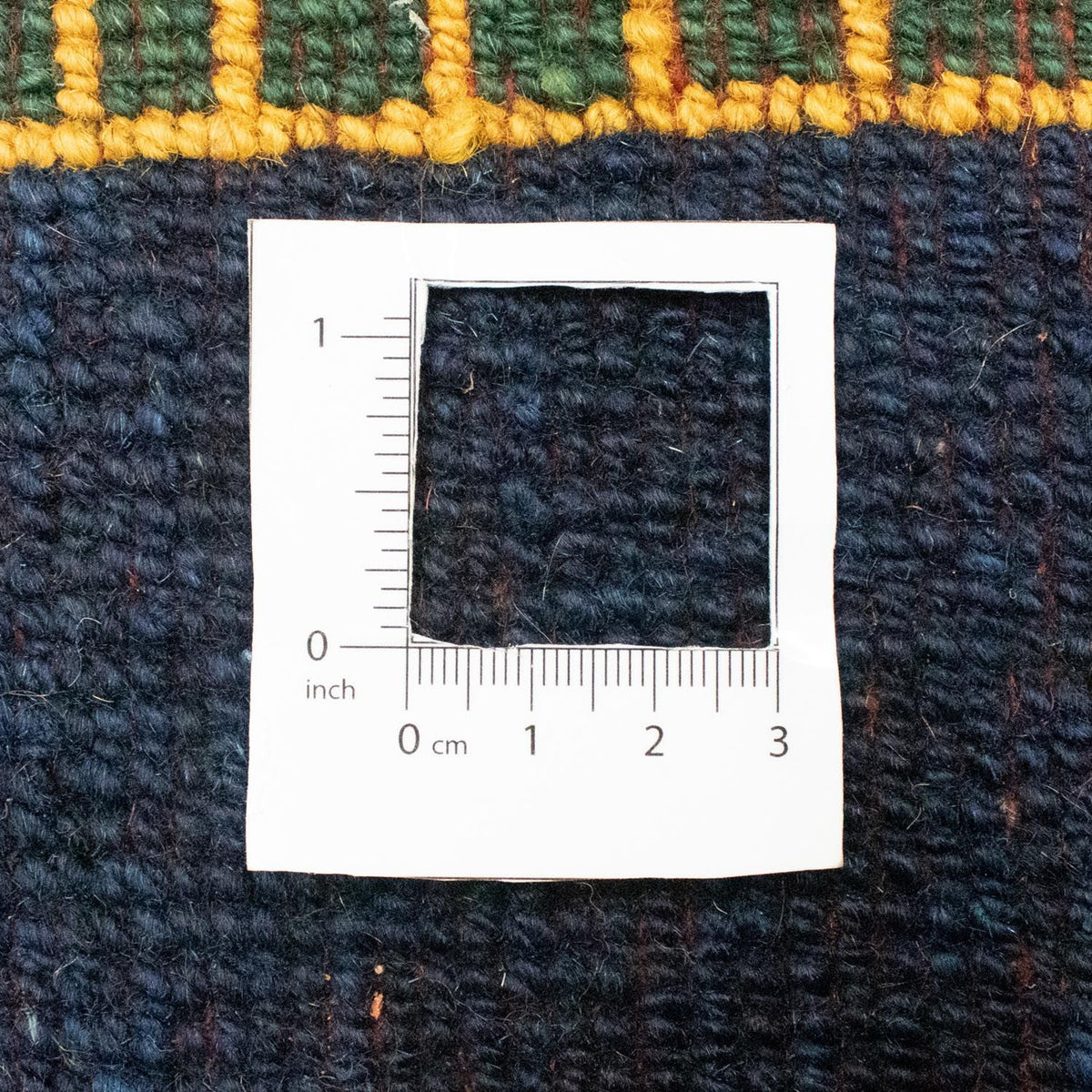 Tapis Gabbeh - Persan - 184 x 122 cm - vert