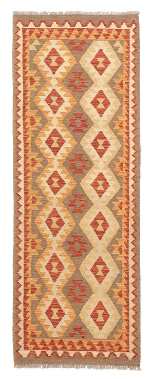 Tapis de couloir Tapis Kelim - Splash - 193 x 66 cm - multicolore