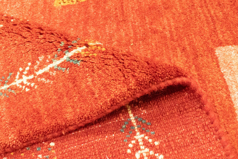 Tapis Gabbeh - Persan - 230 x 180 cm - rouge