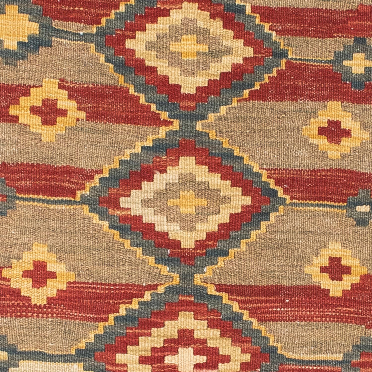 Tapis de couloir Tapis Kelim - Oriental - 201 x 72 cm - multicolore
