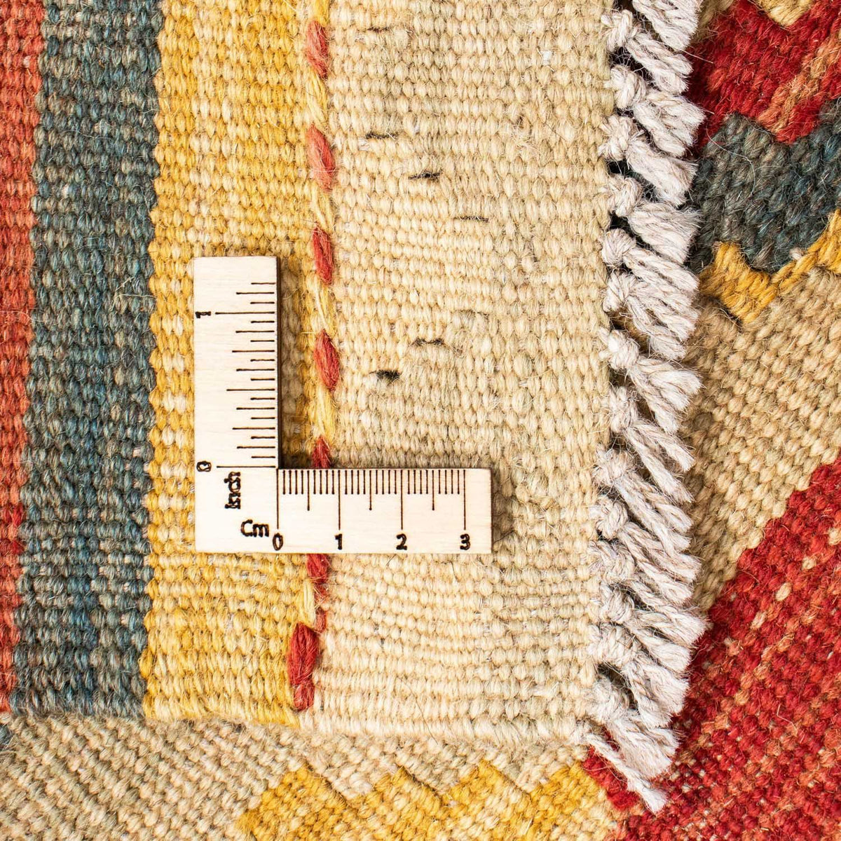 Tapis de couloir Tapis Kelim - Oriental - 201 x 72 cm - multicolore
