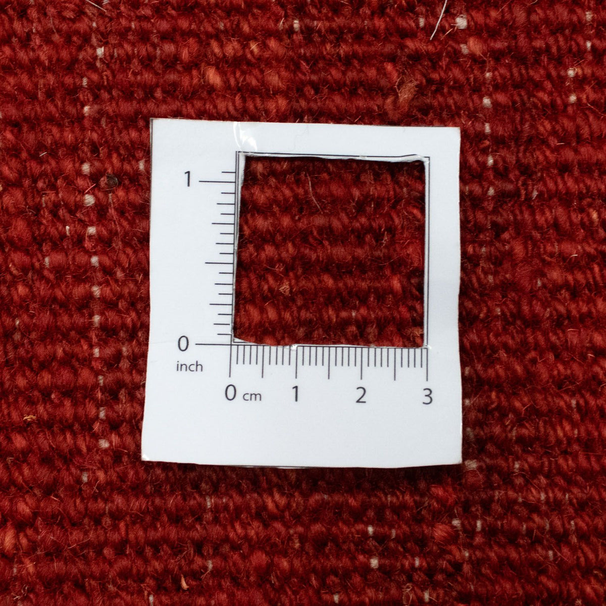 Tapis Gabbeh - Persan - 177 x 117 cm - rouge