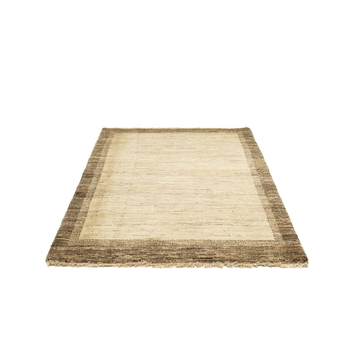 Tapis Gabbeh - Indus - 153 x 123 cm - marron clair