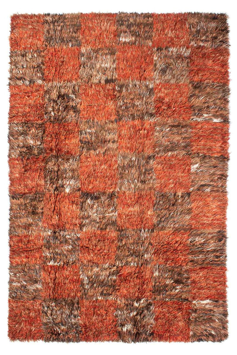 Tapis à poils longs - 297 x 197 cm - multicolore