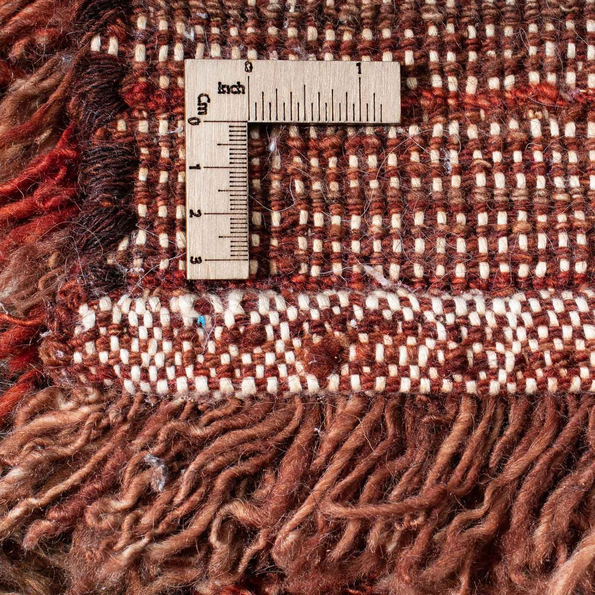 Tapis à poils longs - 297 x 197 cm - multicolore