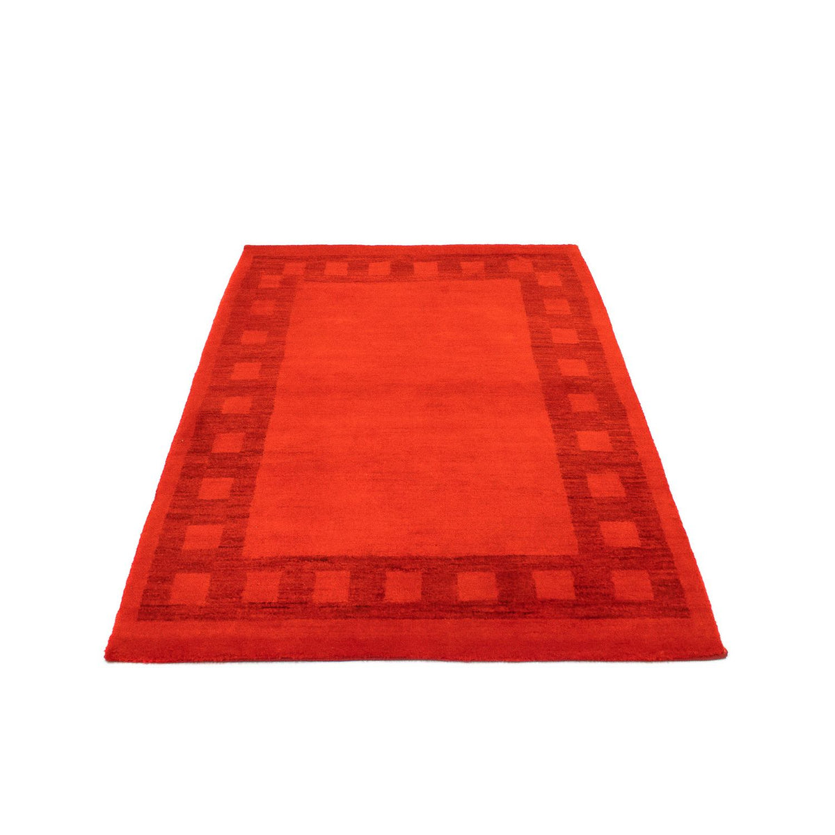 Tapis Gabbeh - Indus - 156 x 98 cm - rouge