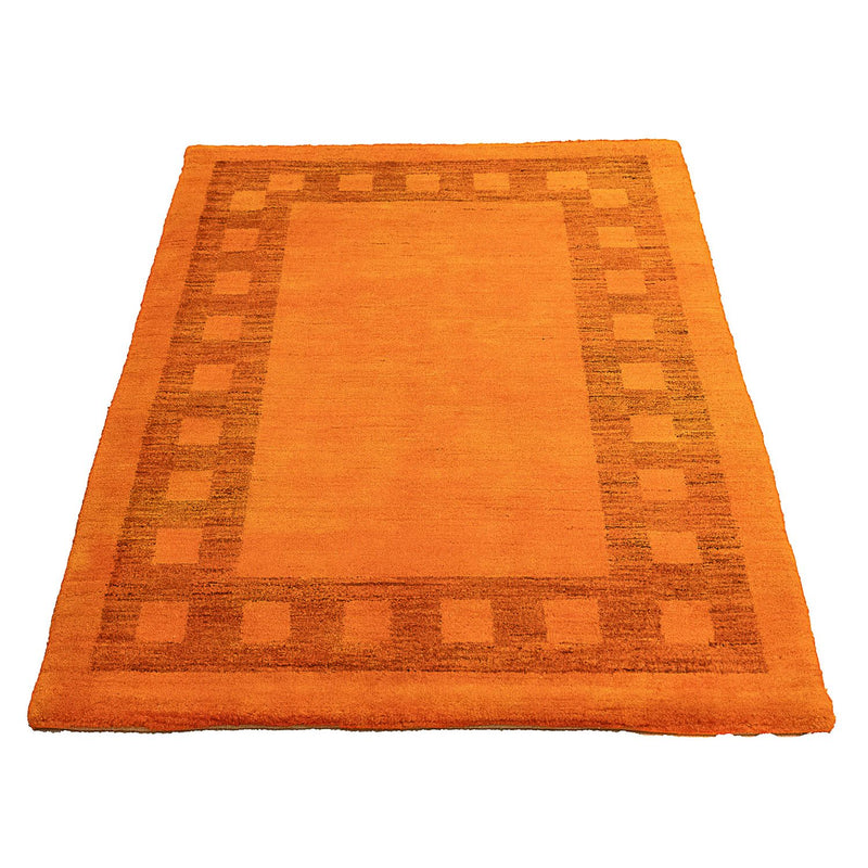 Tapis Gabbeh - Indus - 123 x 79 cm - orange