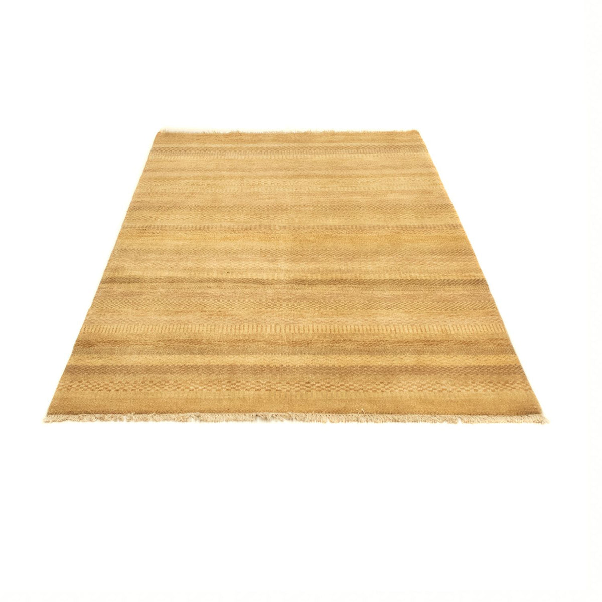 Tapis Gabbeh - Indus - 192 x 124 cm - marron clair