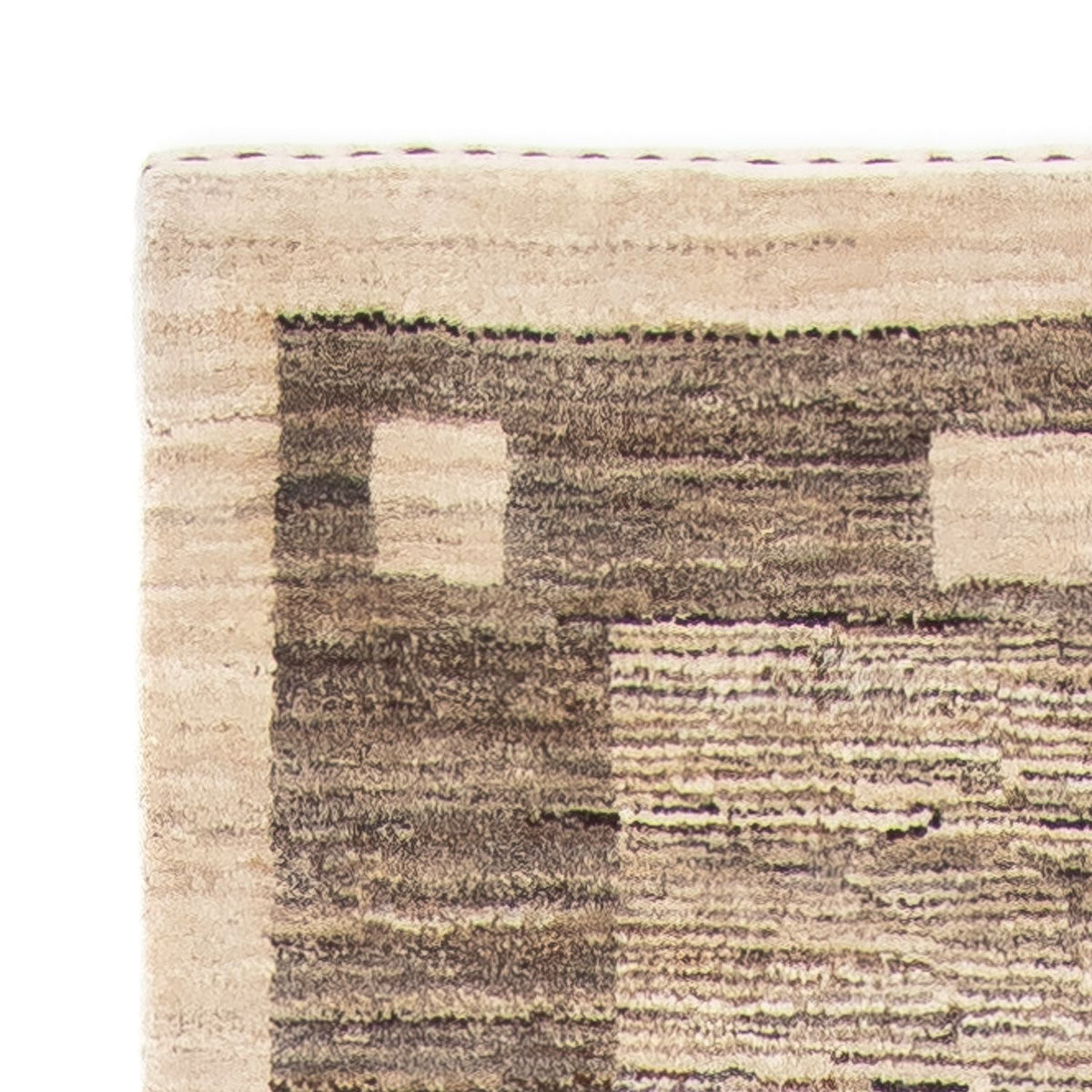 Tapis de couloir Tapis Gabbeh - Persan - 300 x 74 cm - beige