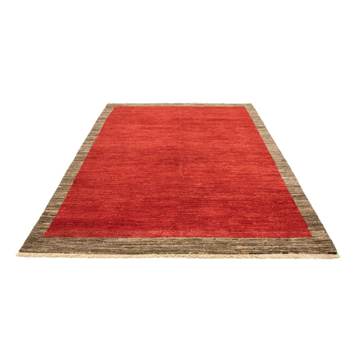 Tapis Gabbeh - Indus - 248 x 169 cm - rouge