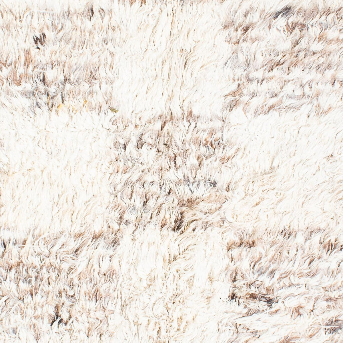 Tapis à poils longs - 252 x 172 cm - beige