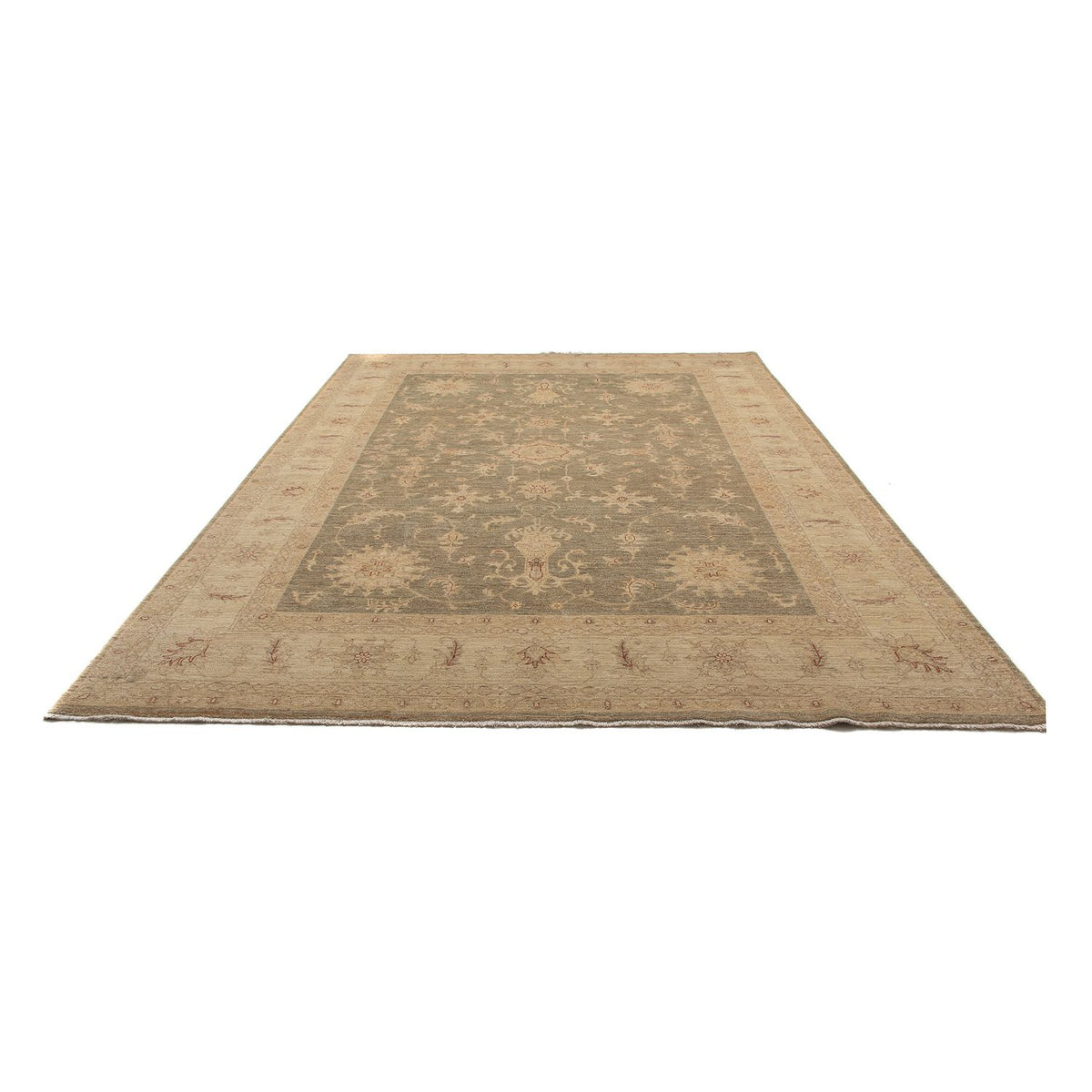 Tapis Ziegler - 353 x 248 cm - marron clair