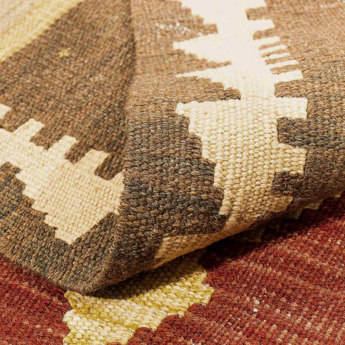 Tapis Kelim - Splash - 294 x 199 cm - multicolore