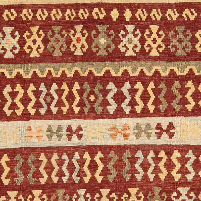 Tapis Kelim - Splash - 289 x 189 cm - multicolore