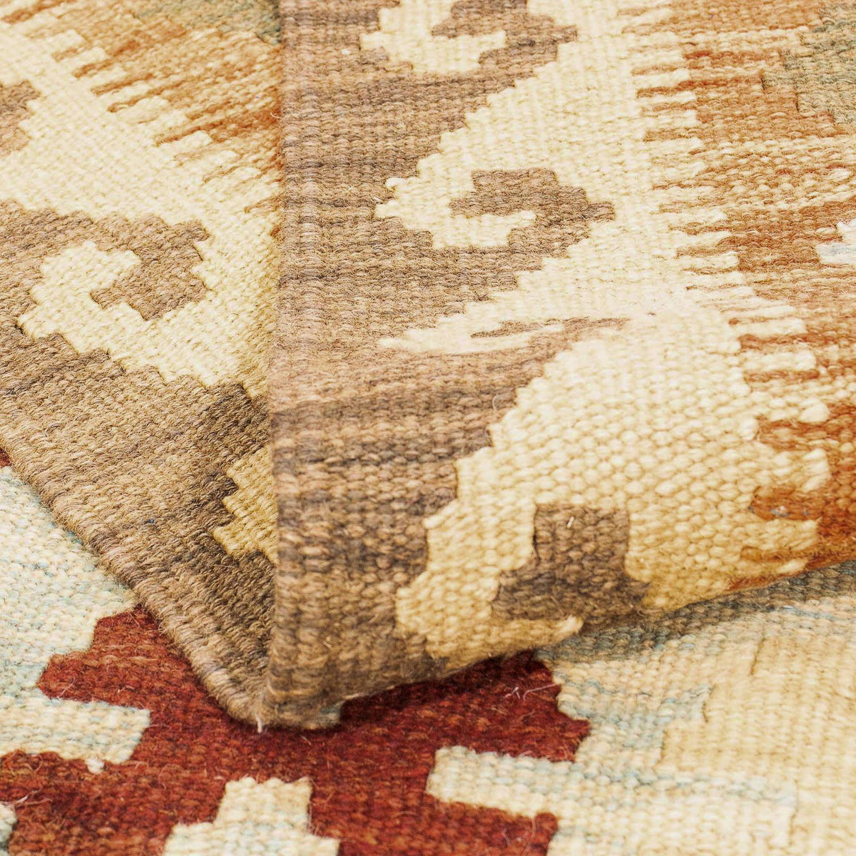 Tapis Kelim - Splash - 289 x 189 cm - multicolore