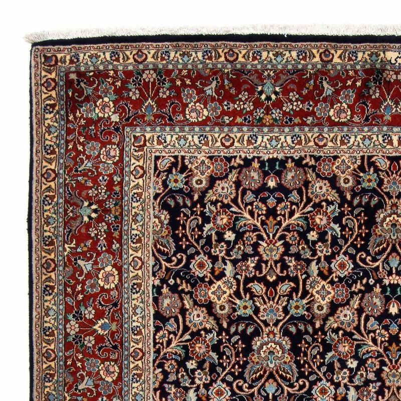 Tapis persan - Classique - 209 x 178 cm - bleu foncé