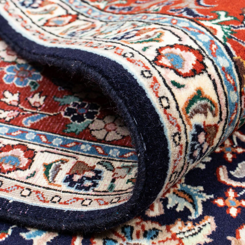 Tapis persan - Classique - 209 x 178 cm - bleu foncé