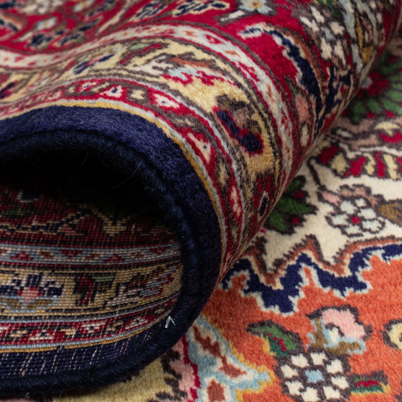 Tapis persan - Tabriz - 307 x 200 cm - bleu foncé