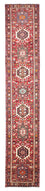 Tapis de couloir Tapis persan - Nomadic - 390 x 77 cm - rouge