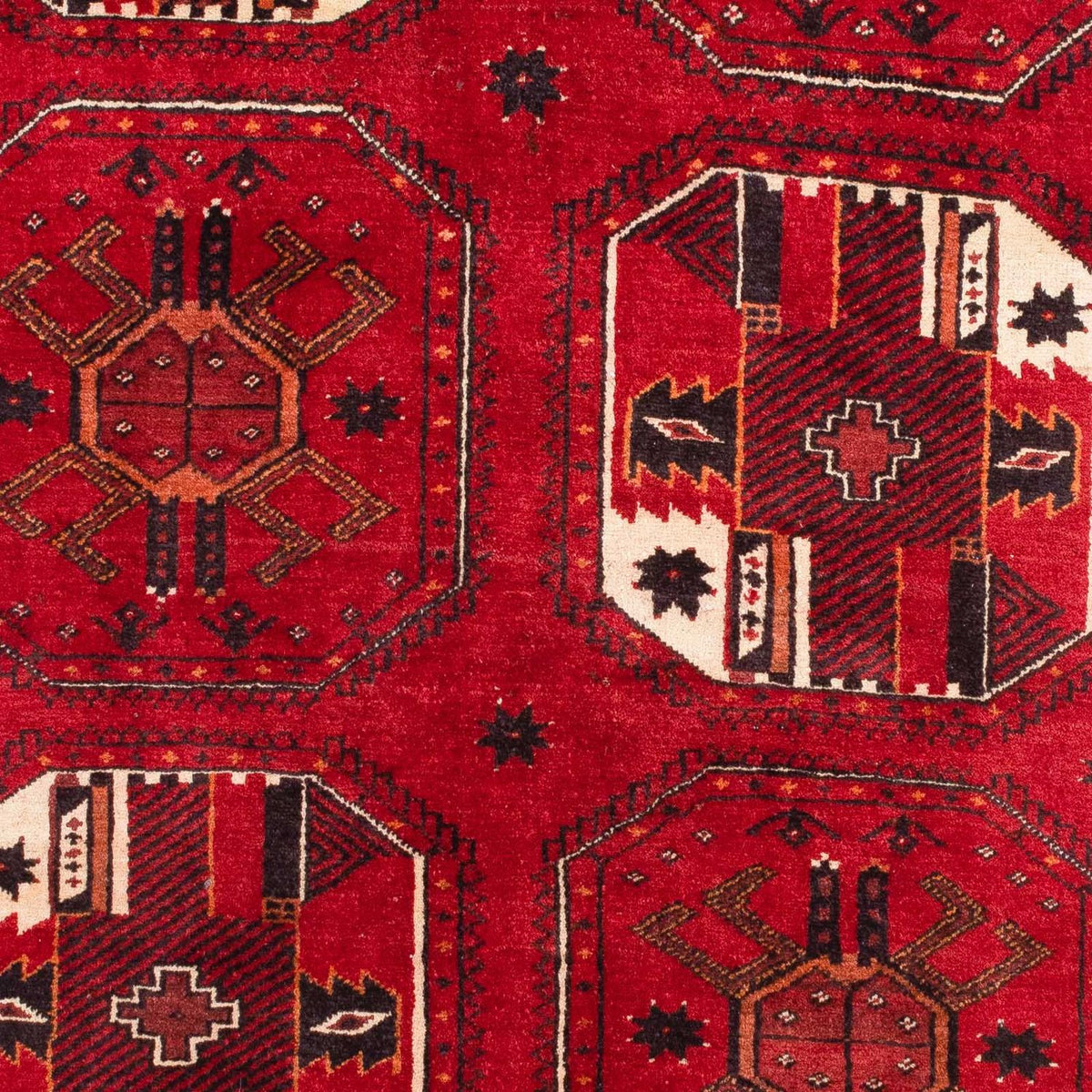 Tapis Belutsch - 190 x 106 cm - rouge foncé