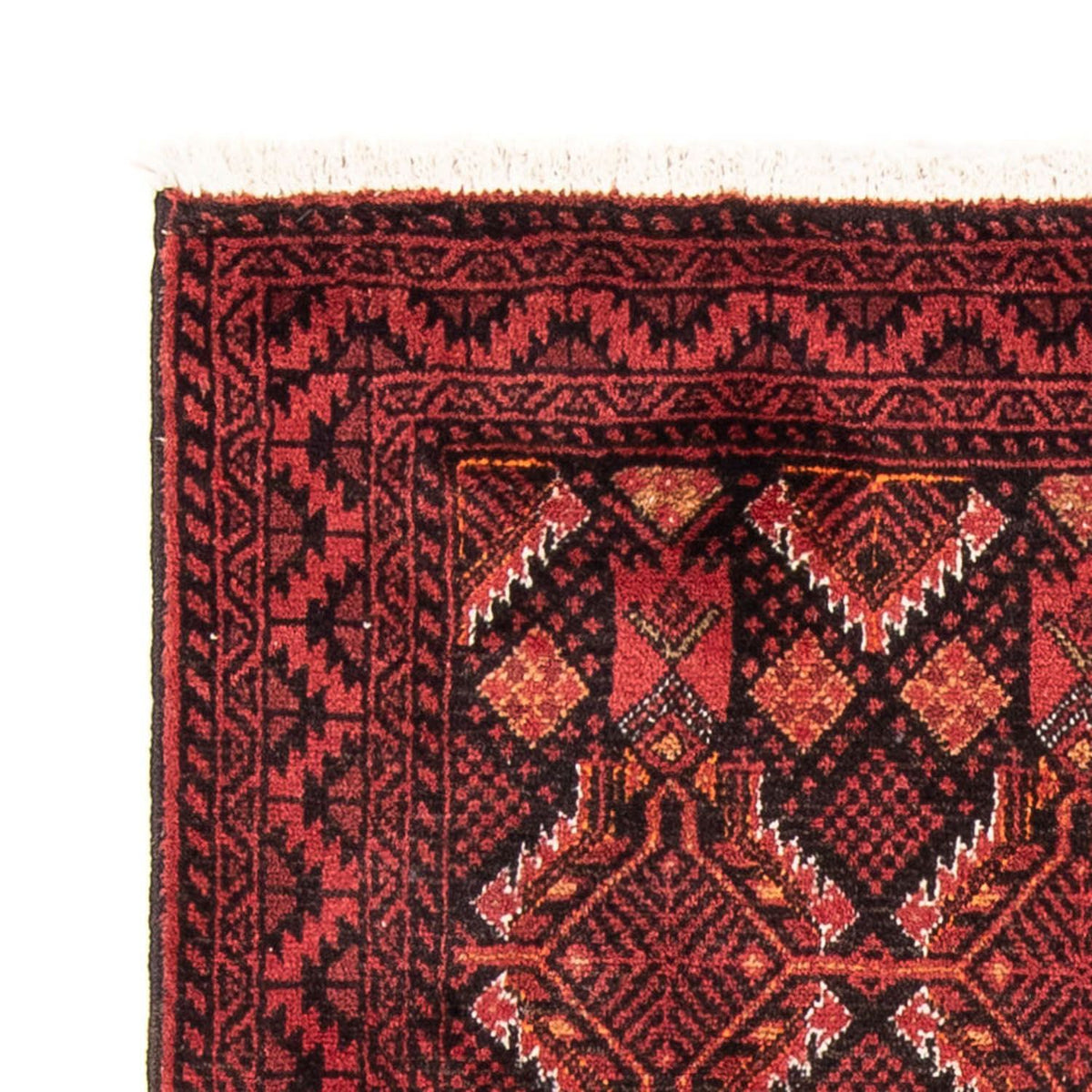 Tapis de couloir Tapis Belutsch - 194 x 101 cm - rouge