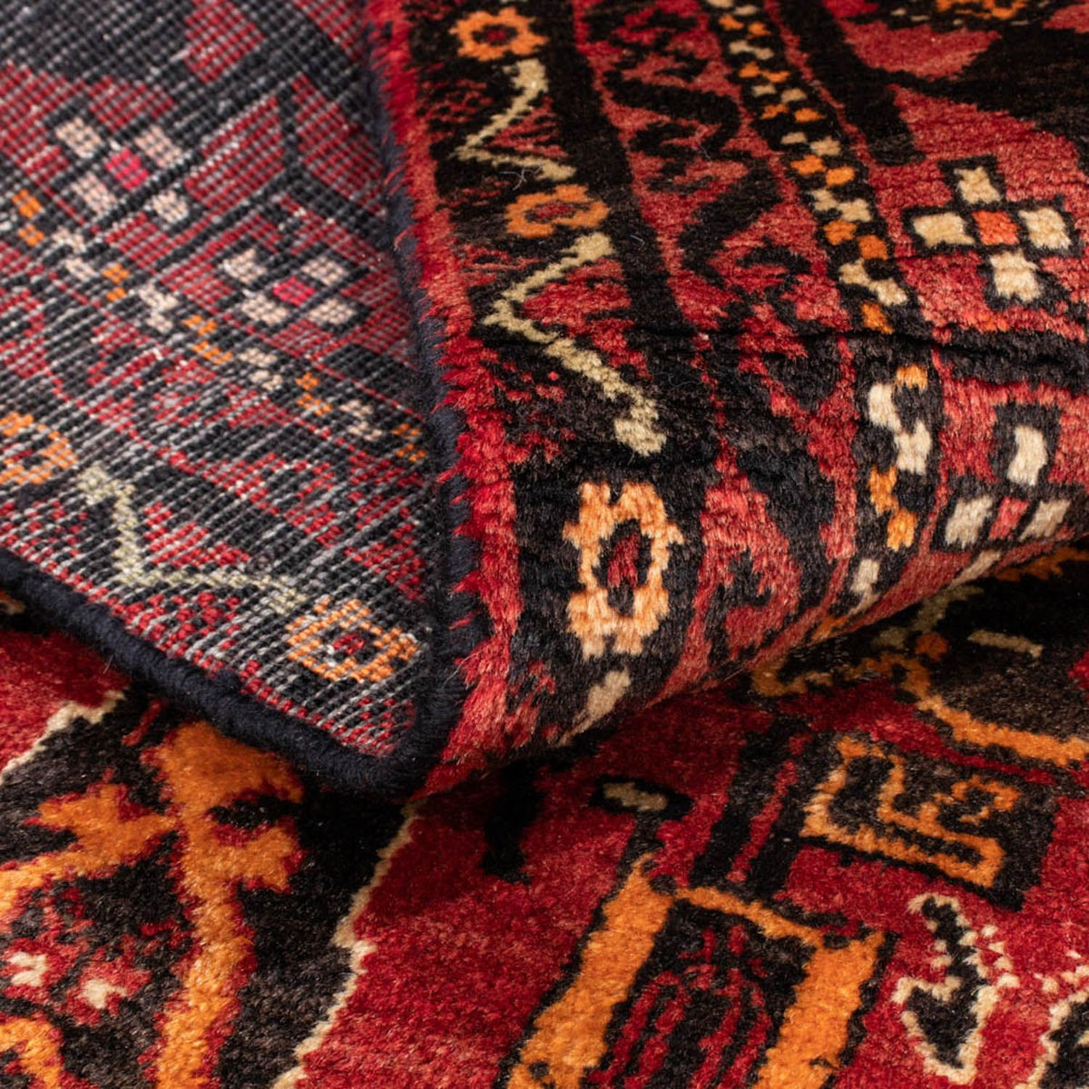 Tapis de couloir Tapis Belutsch - 180 x 102 cm - rouge