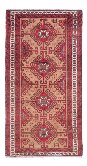 Tapis Belutsch - 140 x 76 cm - rouge