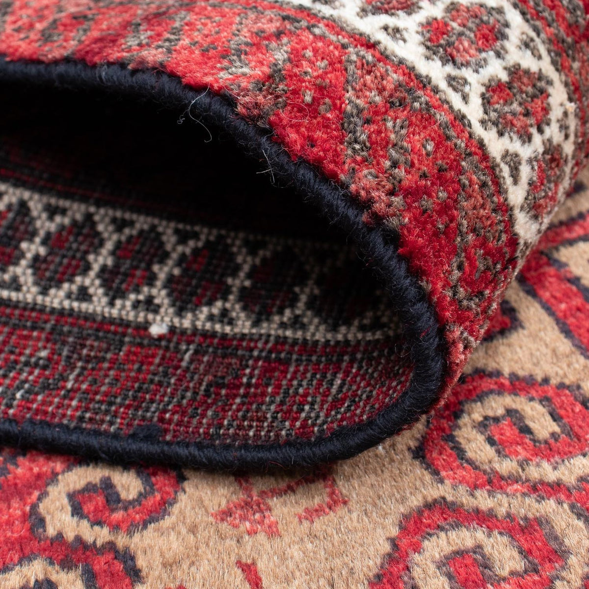 Tapis Belutsch - 140 x 76 cm - rouge