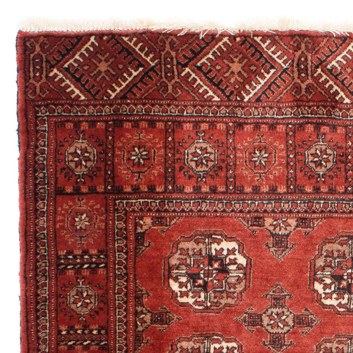 Tapis Belutsch - 143 x 121 cm - rouge foncé