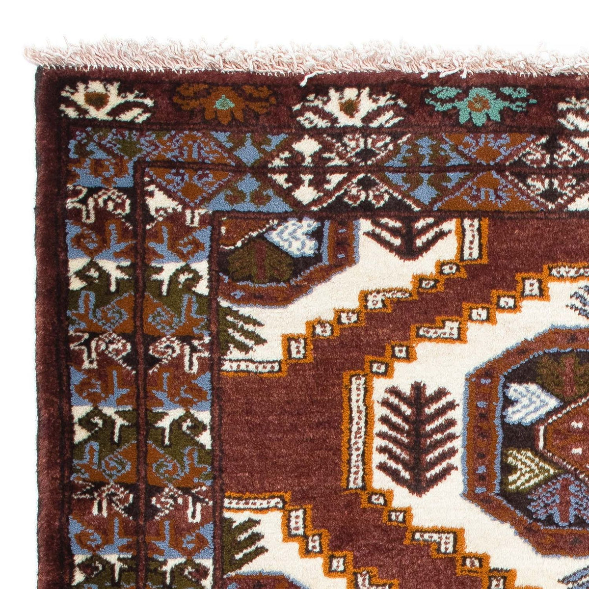Tapis Belutsch - 160 x 102 cm - marron