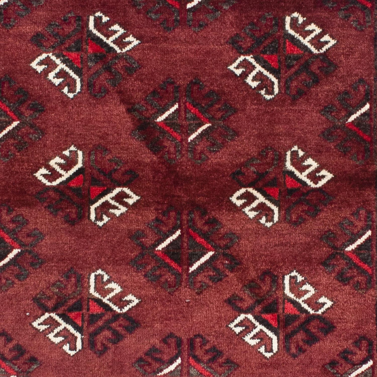 Tapis Belutsch - 145 x 102 cm - rouge foncé