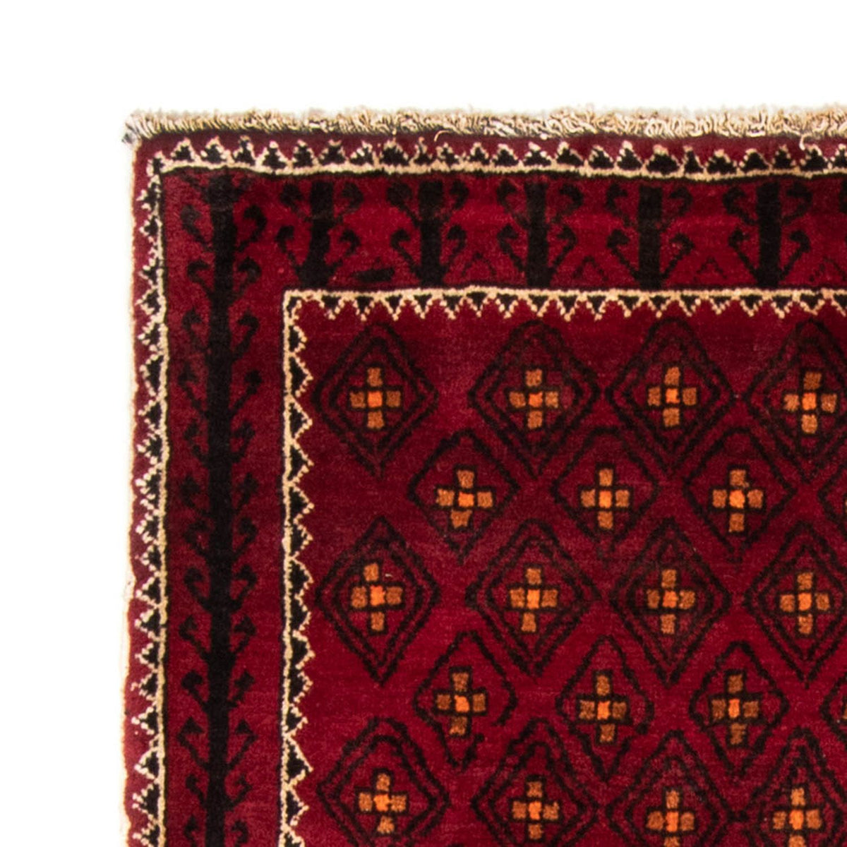 Tapis de couloir Tapis Belutsch - 182 x 103 cm - rouge foncé