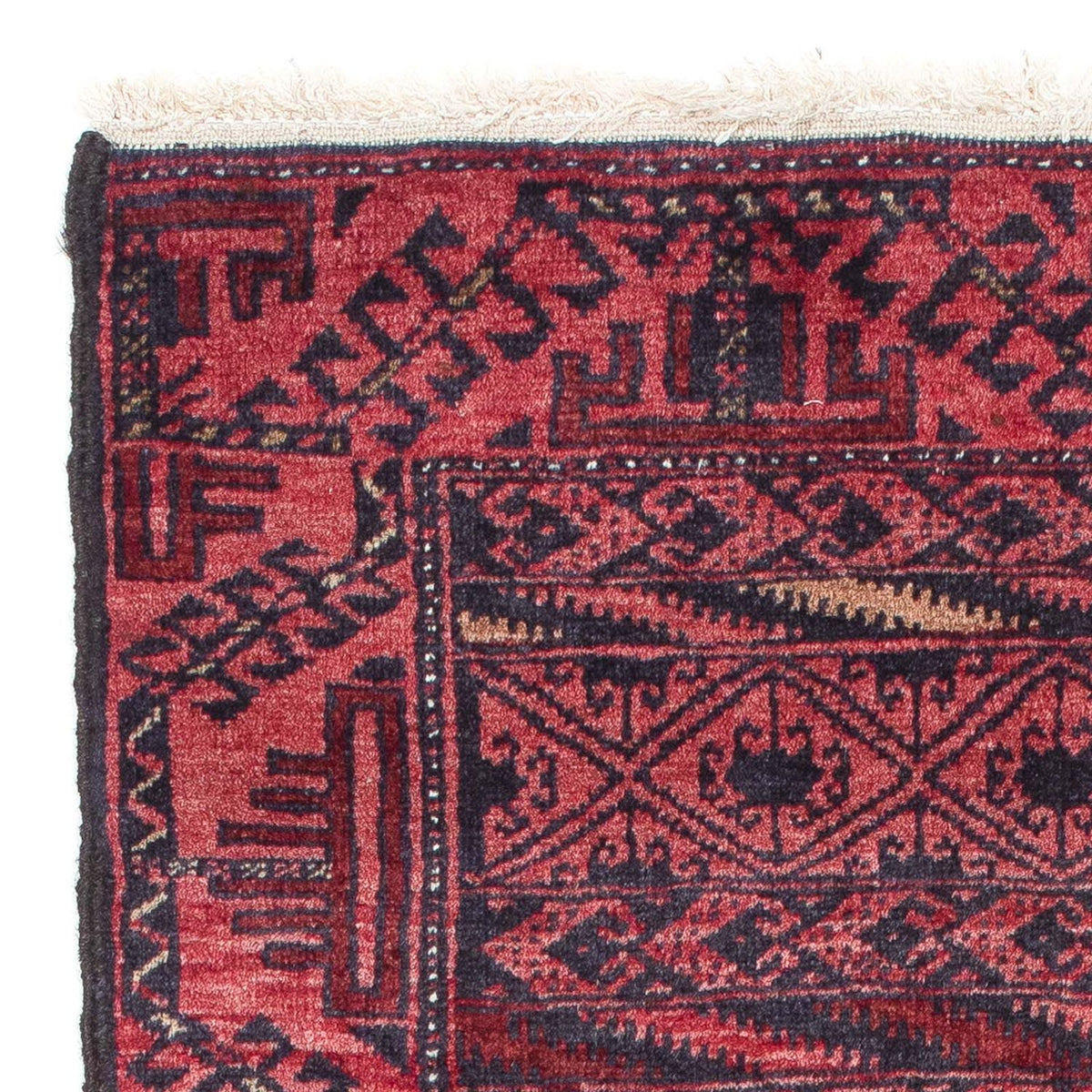 Tapis Belutsch - 146 x 77 cm - rouge clair