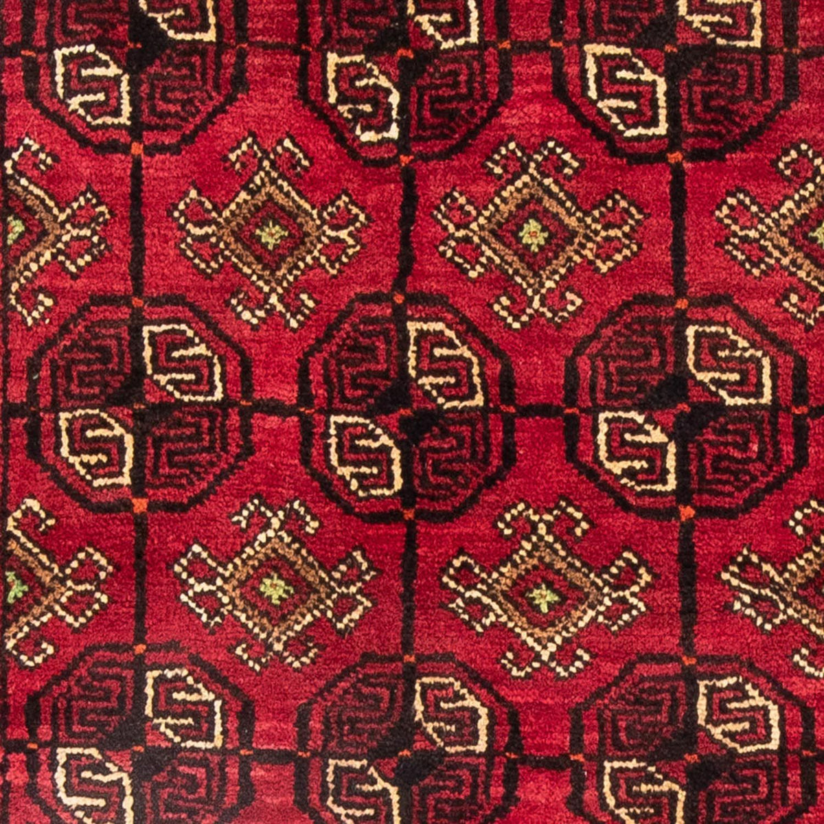 Tapis Belutsch - 190 x 138 cm - rouge foncé