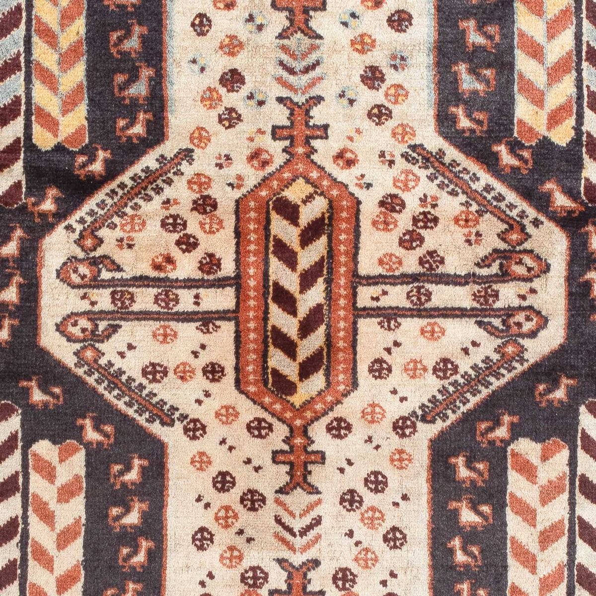 Tapis Belutsch - 140 x 96 cm - beige