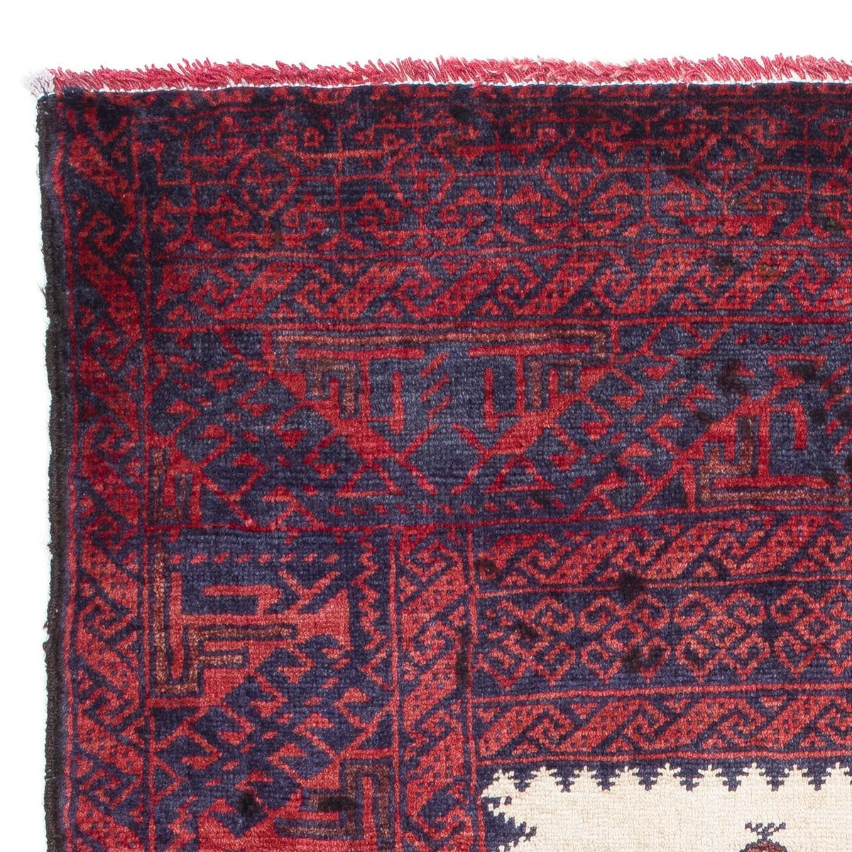 Tapis Belutsch - 160 x 90 cm - rouge