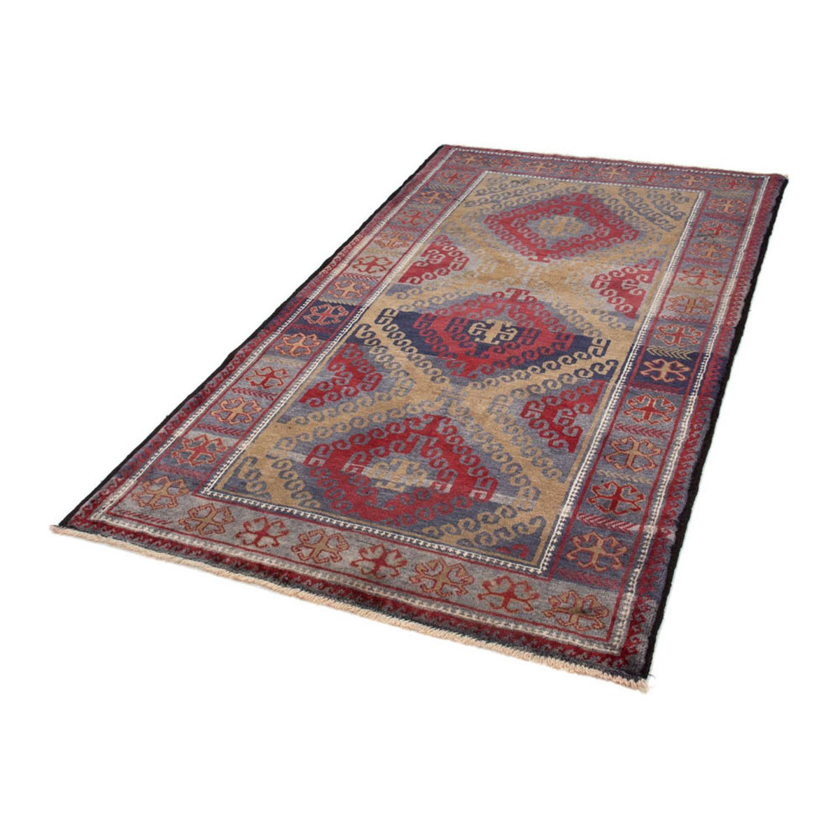 Tapis Belutsch - 191 x 110 cm - rouge clair